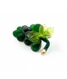 VIGNA | Grappolo d'uva 14 Chicchi Verde scuro | Murano-Store