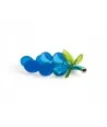 VIGNA | Grappolo d'uva 9 Chicchi | Azzurro satinato | Murano-Store