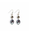 BOURGEOIS | Earrings with amethyst pendant | Murano-Store