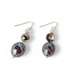 BOURGEOIS | Pendientes con colgante de amatista | Murano-Store