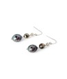 BOURGEOIS | Earrings with amethyst pendant | Murano-Store