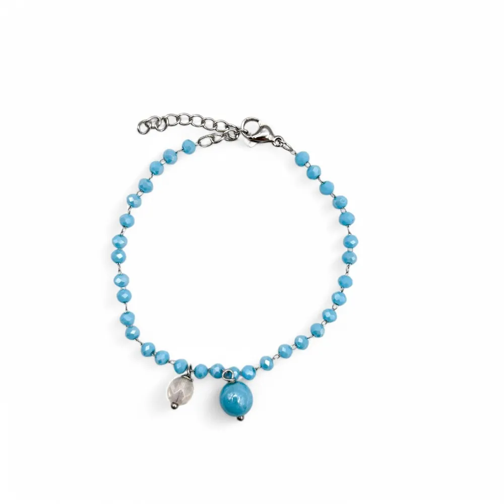 JOY | Shiny beaded bracelet | Murano-Store