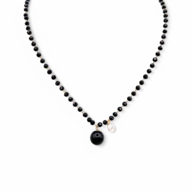 GIOIA | Collier de perles brillantes | Murano-Store