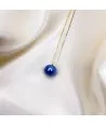 ASHLEY | Silber Halskette mit Glasperle | Murano-Store