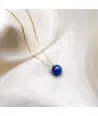 ASHLEY | Silber Halskette mit Glasperle | Murano-Store