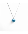 ASHLEY | Collana in Argento con perla in vetro | Murano-Store