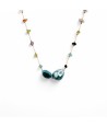 LIGHT | Glue with gold chain | Murano-Store