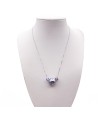 ASHLEY | Collier argent et perle de verre | Murano-Store