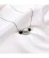 ASHLEY | Silber Halskette mit Glasperle | Murano-Store