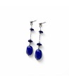 LIGHT | Boucles d'oreilles pendantes en perles de Murano | Murano-Store