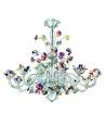 GARDEN | Polychromer floraler Kronleuchter | Murano-Store