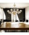 REGALE | Klassischer Kronleuchter mit floralen Schalen | Murano-Store