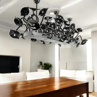 HIBISCO | Suspension design en pâte de verre | Murano-Store