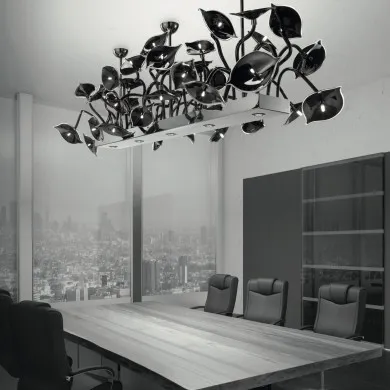 HIBISCO | Design Aufhängung in Glaspaste | Murano-Store