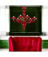 ALAMEDA | Lampadari Contemporanei | Vetro Rosso | Murano-Store