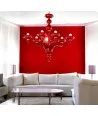 ALAMEDA | Lampadari Contemporanei | Vetro Rosso | Murano-Store