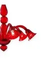 GIULY | Lampadario Moderno in vetro Rosso | Murano-Store