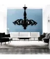 Giuly | Lustre moderno | Preto Pastel | Murano-Store