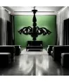 Giuly | Lustre moderno | Preto Pastel | Murano-Store