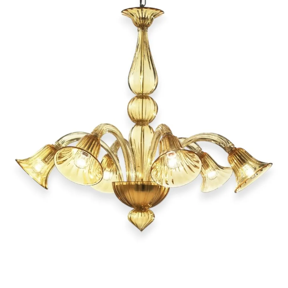 GIULY | Araña de diseño Ambra | Murano-Store