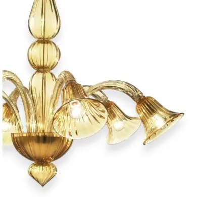 GIULY | Araña de diseño Ambra | Murano-Store