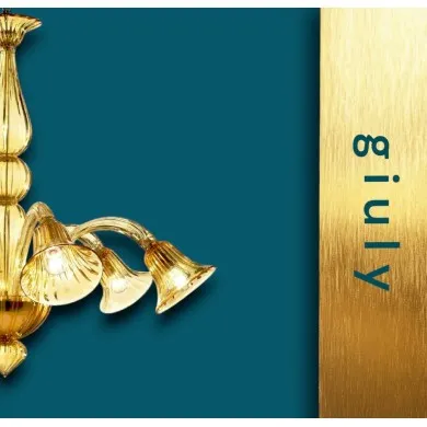 GIULY | Araña de diseño Ambra | Murano-Store