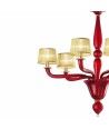 MODESTO | Lustre com abat-jour de seda | Murano-Store