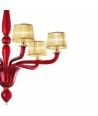 MODESTO | Lustre com abat-jour de seda | Murano-Store