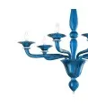 MADEIRA | Lampadario Contemporaneo Acquamarina | Murano-Store
