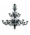 SAN STAE | Lustre veneziano de dois andares | Murano-Store