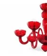 MIMO | Lustre moderno em vermelho veneziano | Murano-Store