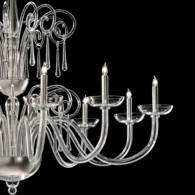 EDOARDUS | Luxuoso lustre de cristal | Murano-Store
