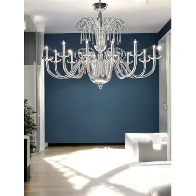 EDOARDUS | Luxuoso lustre de cristal | Murano-Store