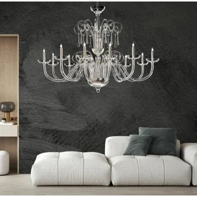 EDOARDUS | Luxuoso lustre de cristal | Murano-Store
