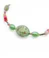 RIVERA | Green pearl and aventurine necklace | Murano-Store