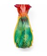 BINTI | Glass Parrot Sculpture with Gold Leaf | Murano-Store