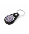 CRIS | Porta-chaves Millefiori Rosa e Azzurro | Murano-Store