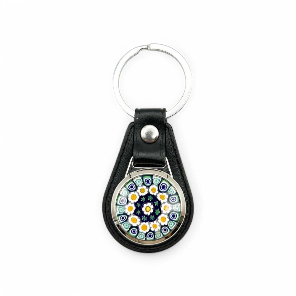 CRIS | Porta-chaves com murais florais coloridos | Murano-Store