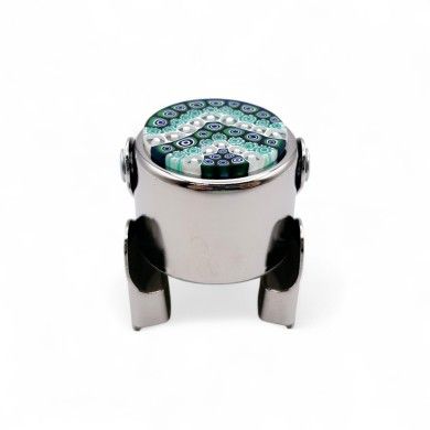 BURANO | Metal Bottle Cap with Murrina | Murano-Store