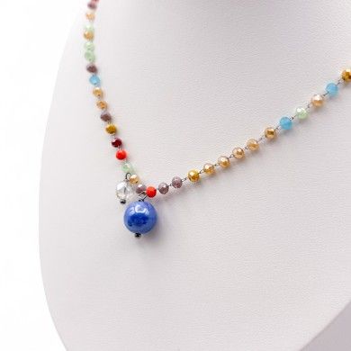 JOY | Shiny Beaded Necklace | Murano-Store