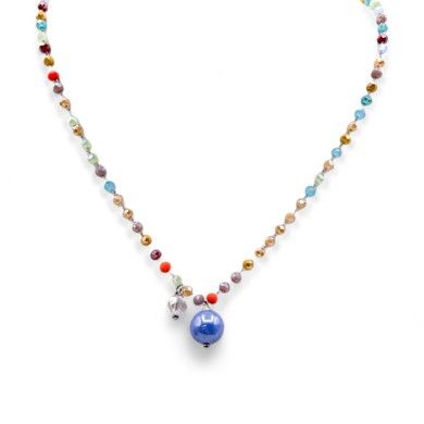 GIOIA | Colar de contas brilhantes | Murano-Store