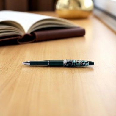 GEMMA | Handgefertigter Stift mit Aventurin | Murano-Store