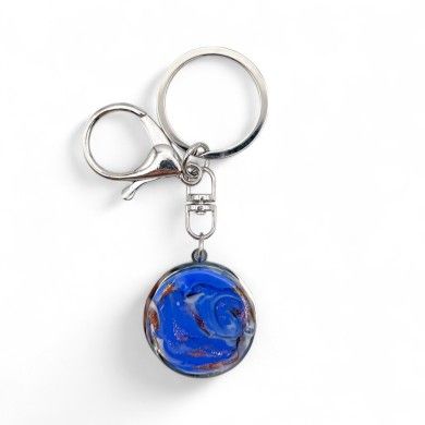 KIM | Llavero personalizable con cuenta de cristal de Murano