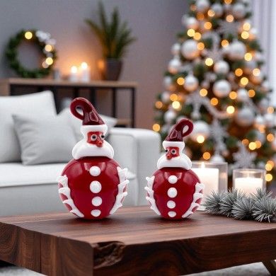SANTA CLAUS, Père Noël en verre de Murano | Murano-Store