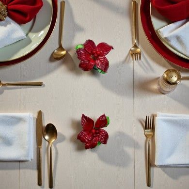 STELLY, decorative poinsettia | Murano Store