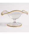 SUSY | Raised plate decorated in Gold | Blown Objects | Murano Store