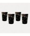FANTASY | Set 4 Bicchieri da Liquore Neri | Idee Regalo