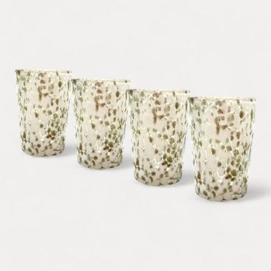 FANTASY, conjunto de 4 copos de licor brancos | Ideias para prendas