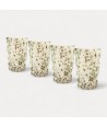 FANTASY, set 4 Bicchierini da Liquore Bianchi | Idee regalo