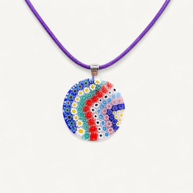 LUNIKA | Colgante Murrina Mosaico | Murano Store